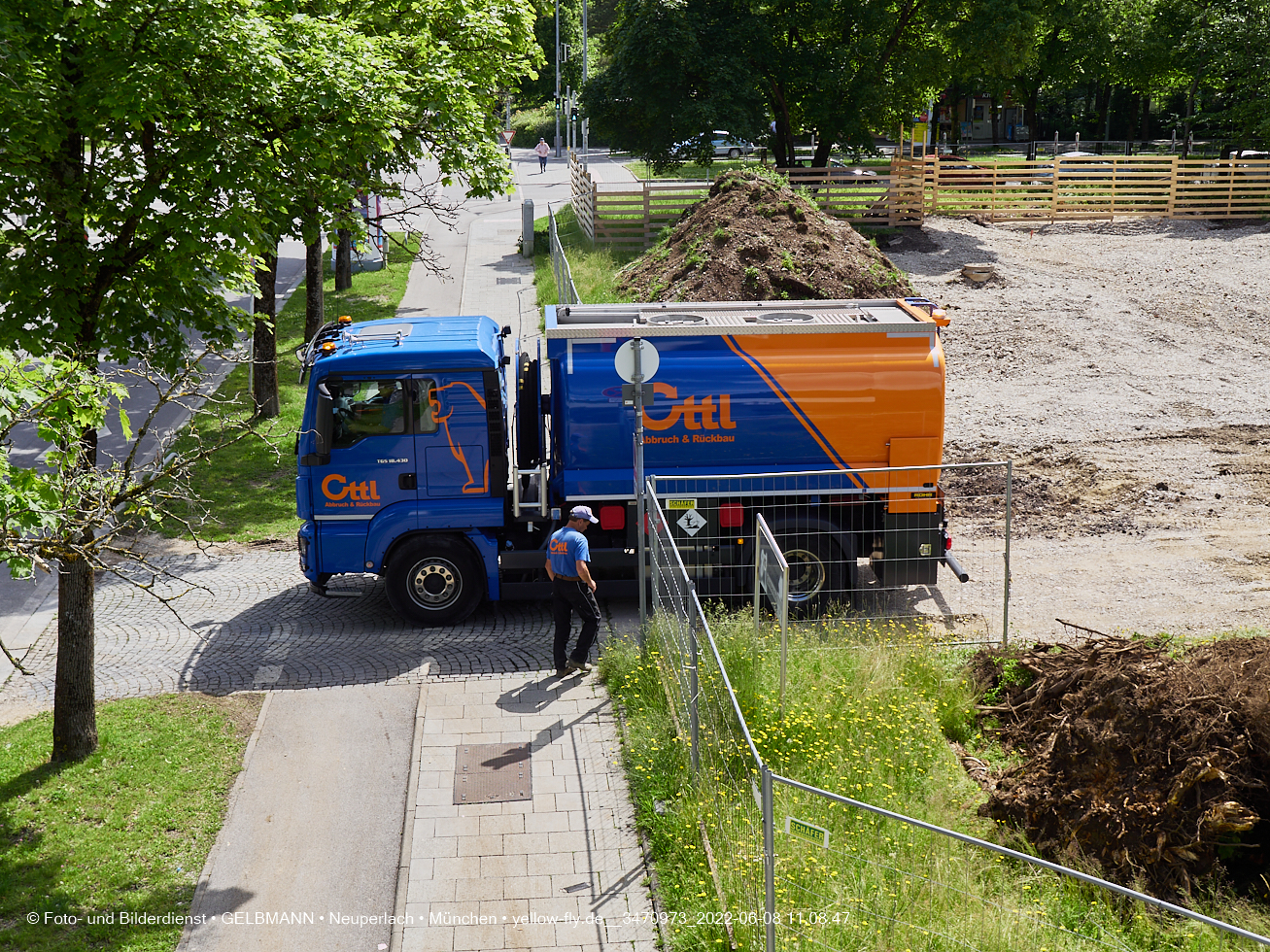 08.06.2022 - Baustelle zur Mütterberatung und Haus für Kinder